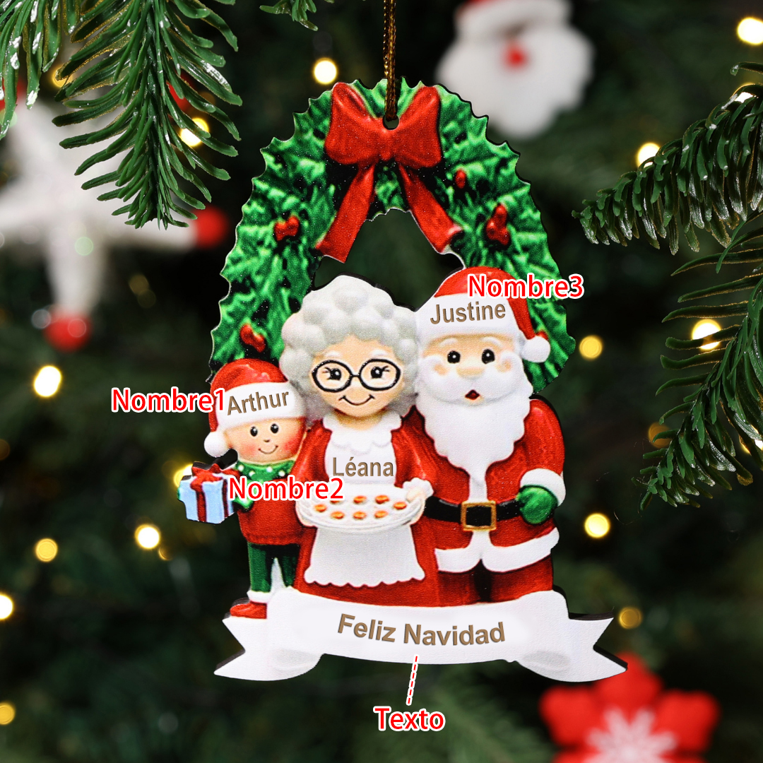 Manualidades Navideñas MuÃ±ecos De Navidad Para Colgar En El Arbol