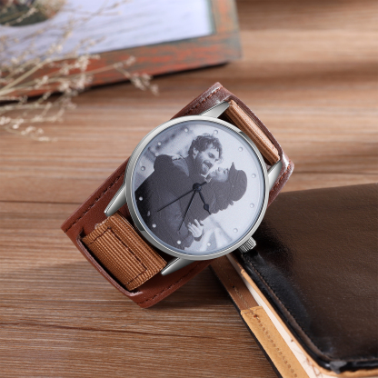 Reloj con 1 foto personalizada