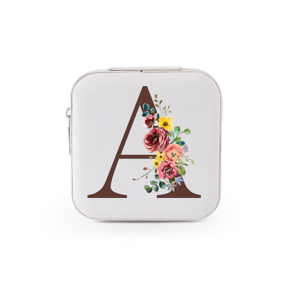 Caja de regalo para joya personalizada con letra-Jessemade ES