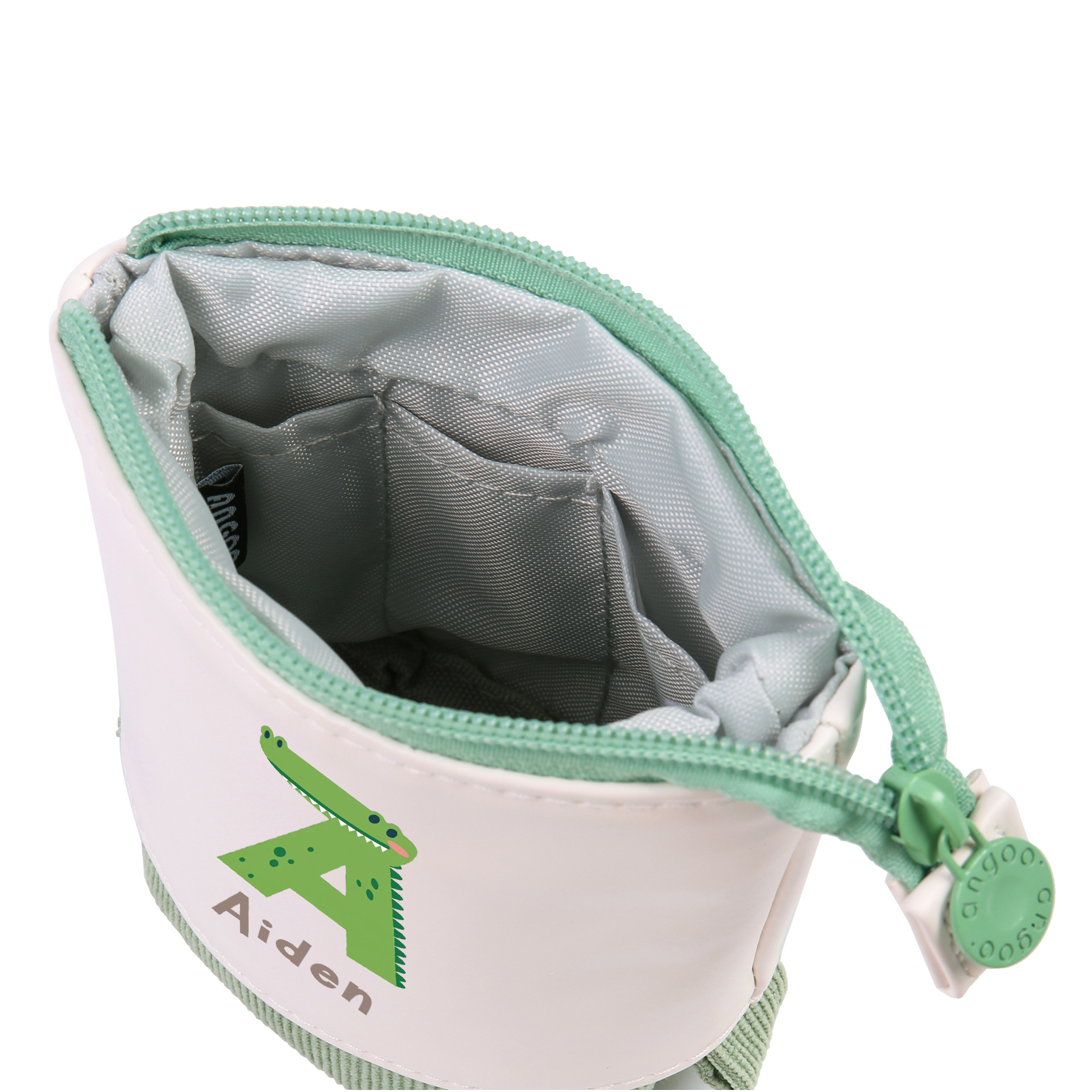 Estuche personalizado con nombre y letra para niños