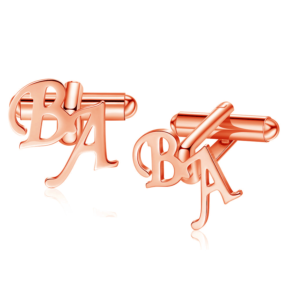 Gemelos con 2 letras personalizadas