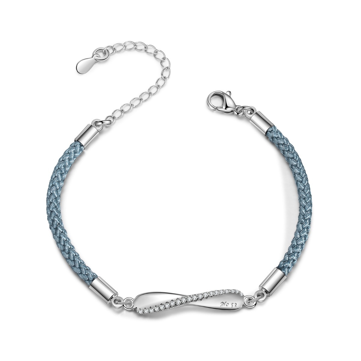 Pulseras infinito para pareja pulsera sin personalización