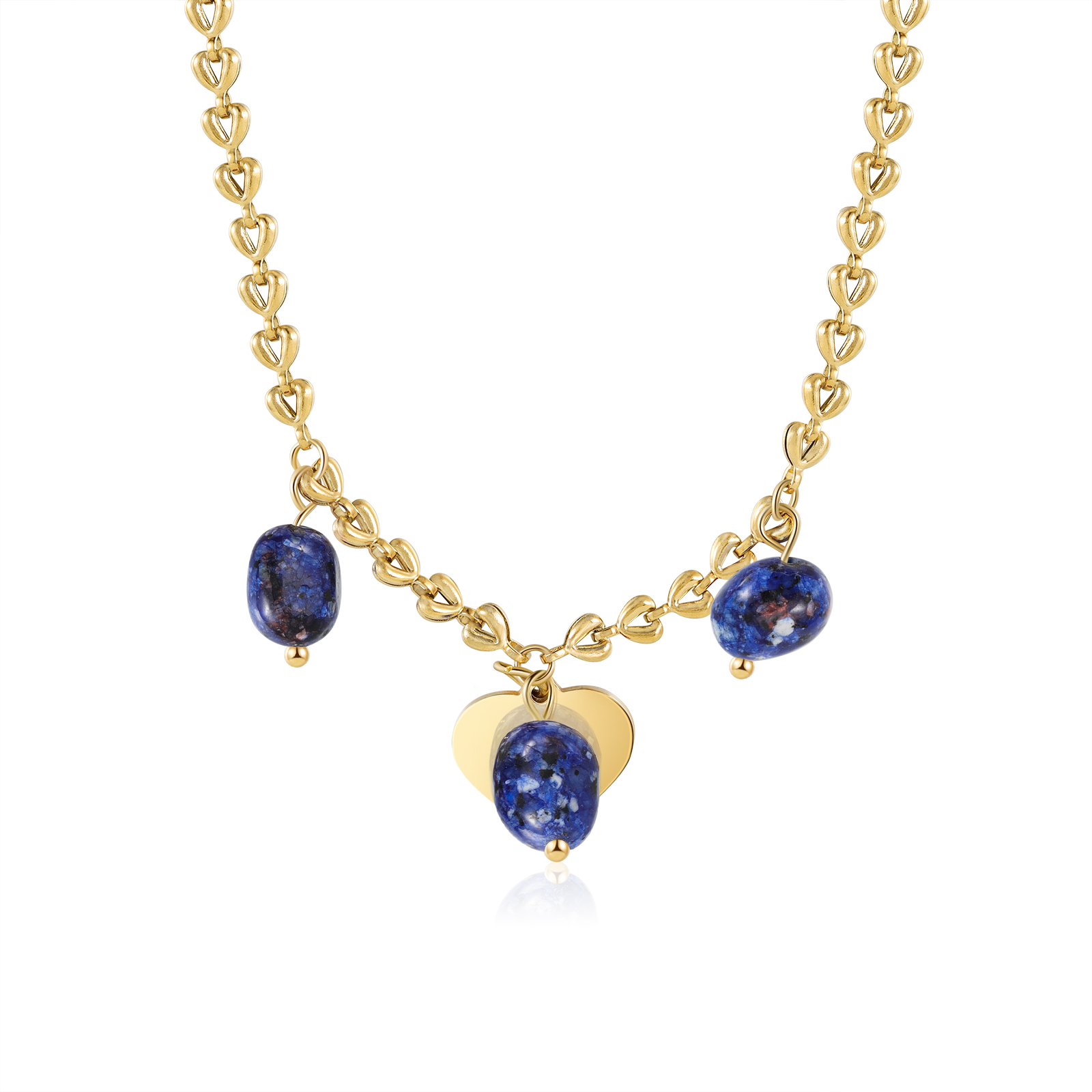 Collar con colgantes de cornalia 1 nombre personalizado-Jessemade ES