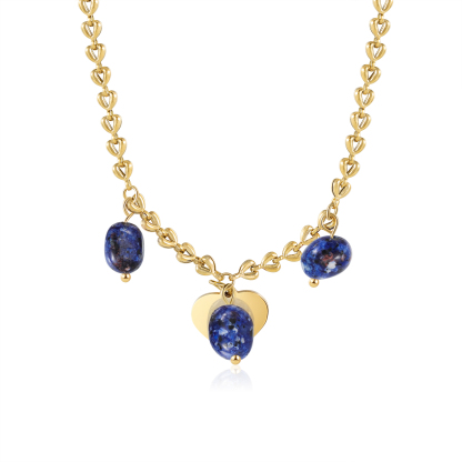 Collar con colgantes de cornalia 1 nombre personalizado-Jessemade ES