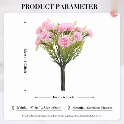 Ramo de flores artificiales decorativas-Jessemade ES
