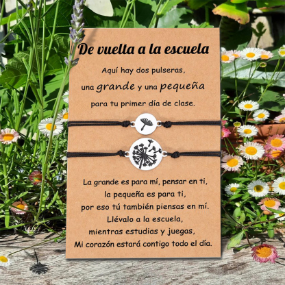 Unidad de 2 pulseras de taraxacum - Regalos de regreso a la escuela