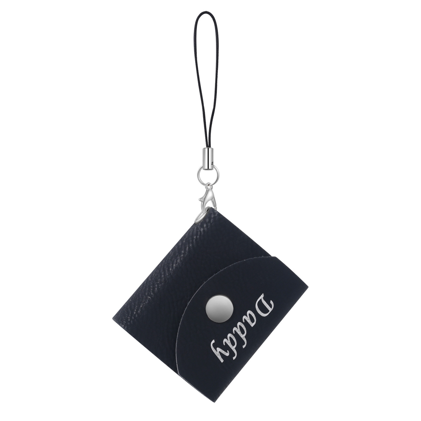 Llavero mini álbum para cinco fotos 1 nombre personalizado-Jessemade ES