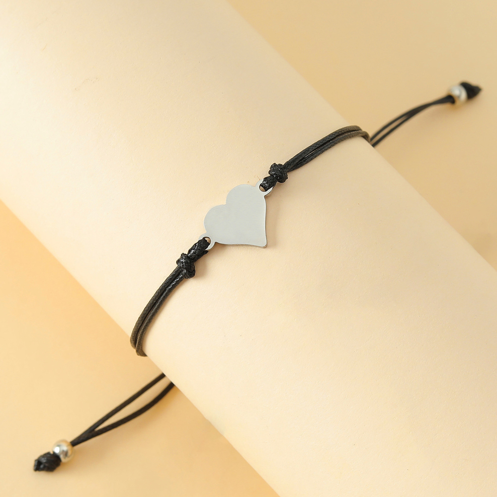 Regalo gratuito Una pulsera ajustable de corazón