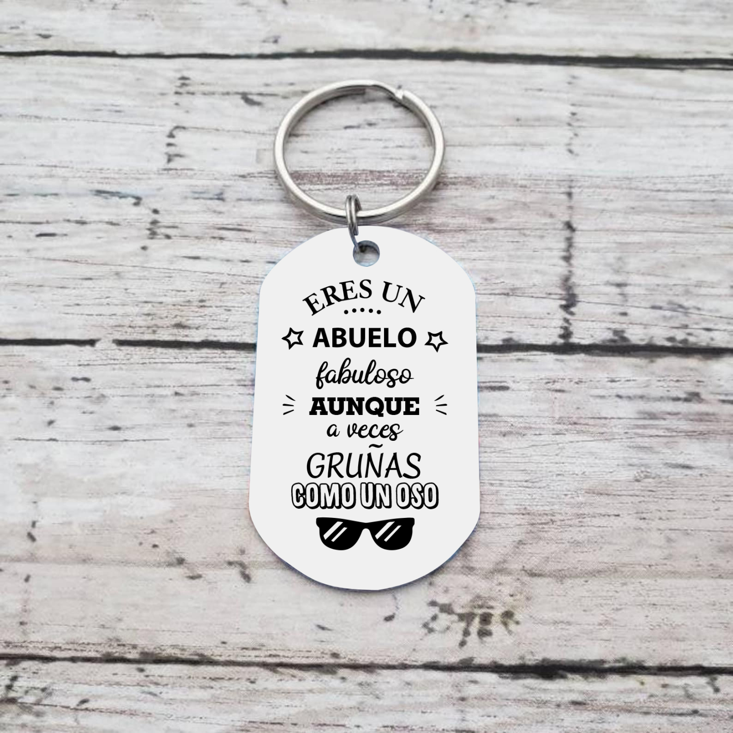 A mi abuelo-Llavero ERES UN ABUELO FABULOSO personalizado con 1-5 nombres-Jessemade ES