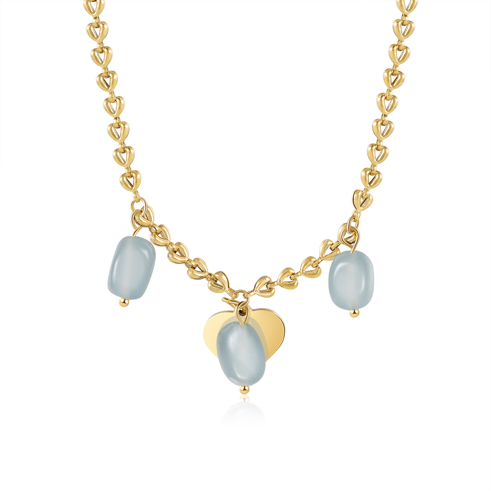 Collar con colgantes de cornalia 1 nombre personalizado-Jessemade ES