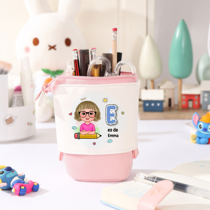 Estuche para lápices personalizado para alumno – Regalo práctico para la vuelta a la escuela