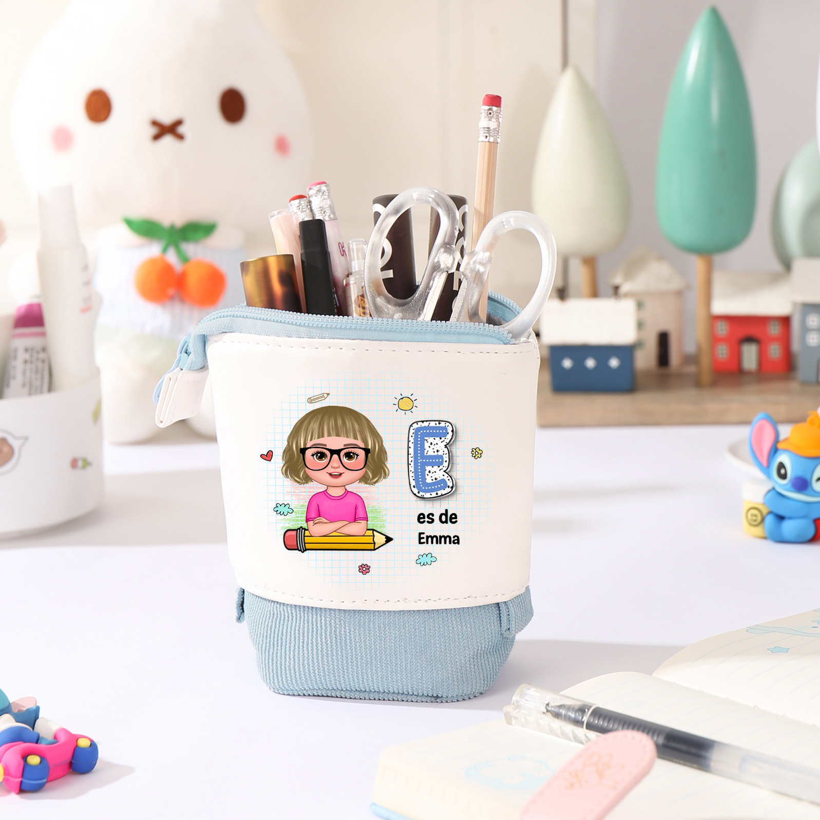 Estuche para lápices personalizado para alumno – Regalo práctico para 