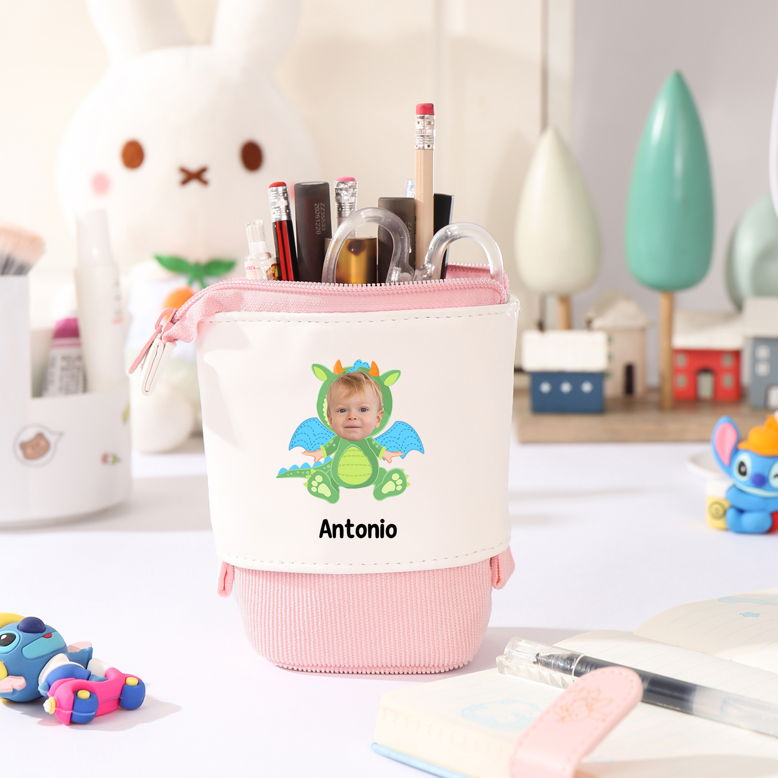 Estuche para lápices personalizado con nombre – Ideal para la vuelta a la escuela