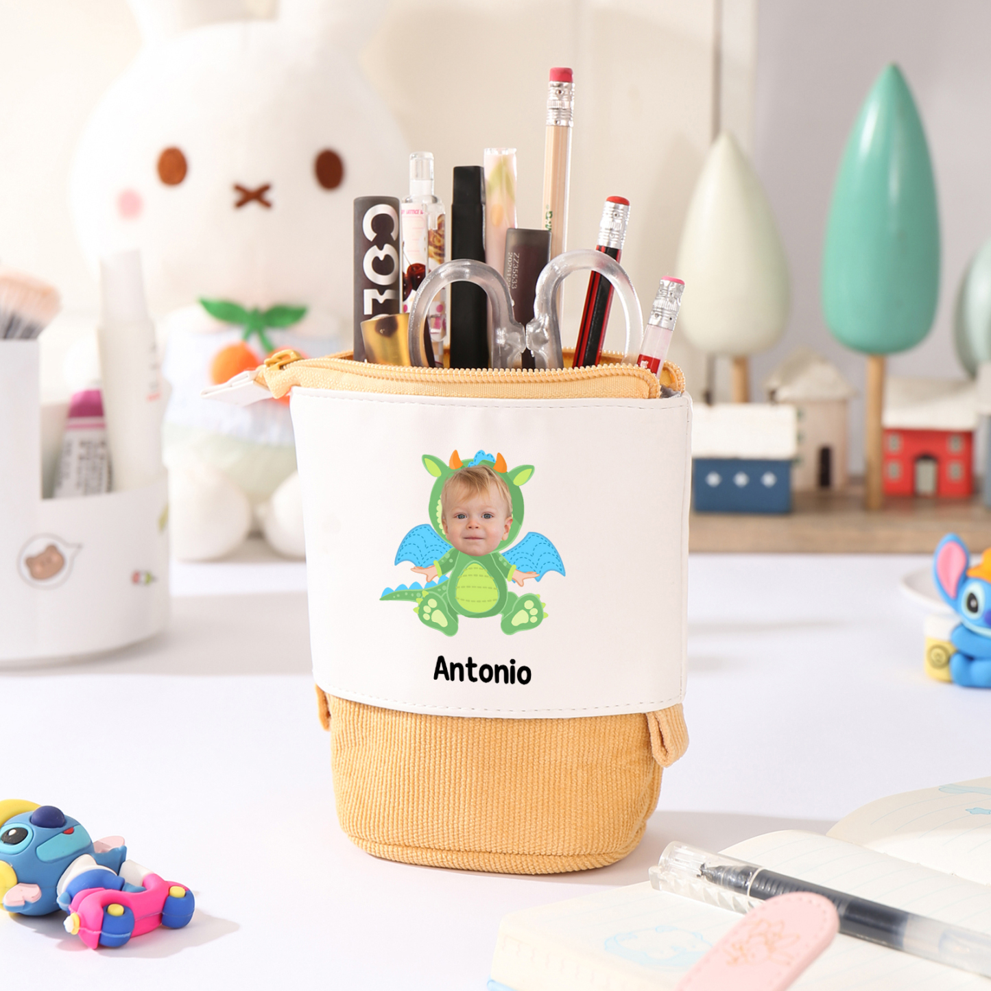 Estuche para lápices personalizado con nombre – Ideal para la vuelta a la escuela