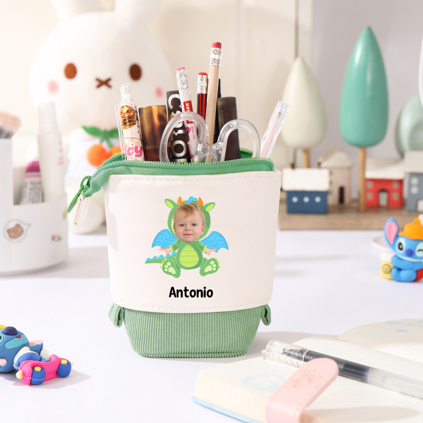 Estuche para lápices personalizado con nombre – Ideal para la vuelta a la escuela