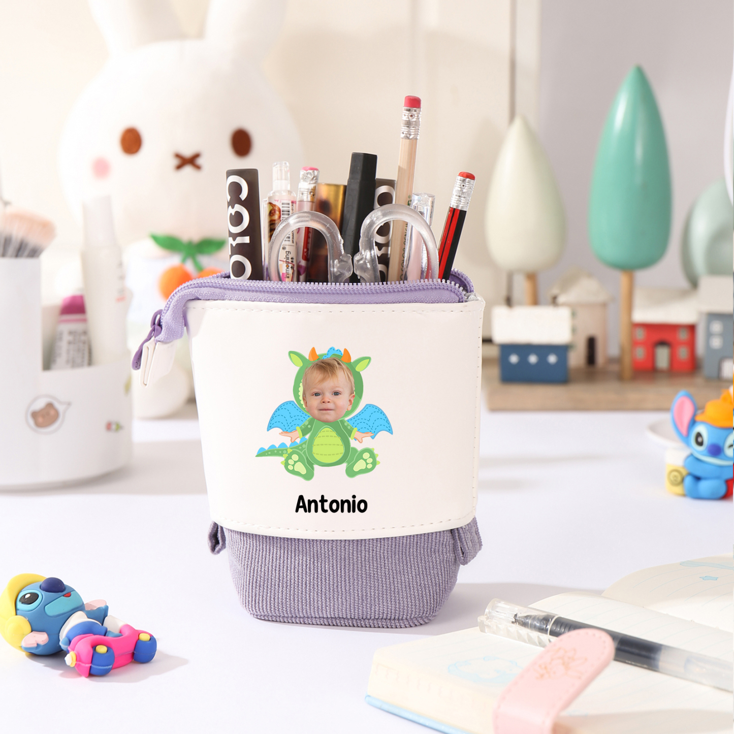 Estuche para lápices personalizado con nombre – Ideal para la vuelta a la escuela