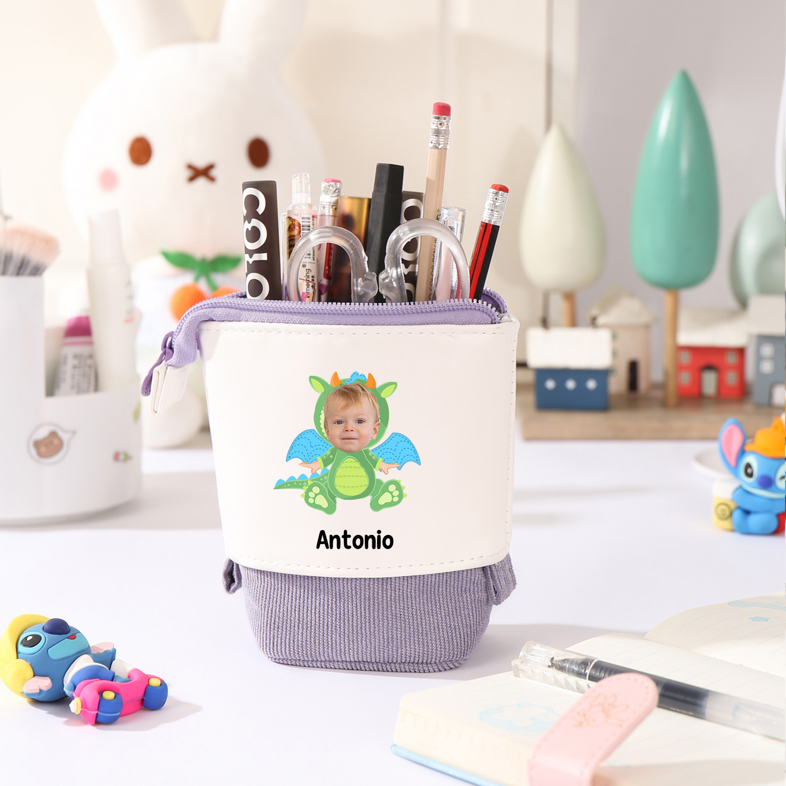 Estuche para lápices personalizado con nombre – Ideal para la vuelta a la escuela