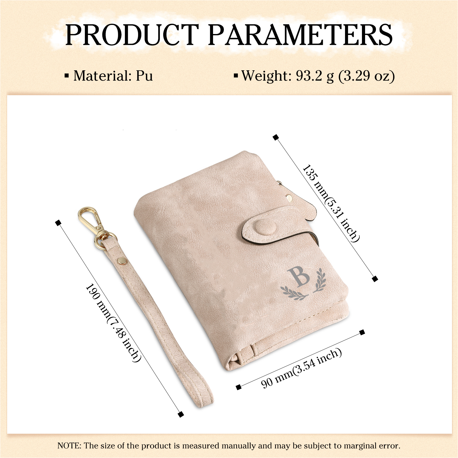 Cartera, billetera con 3-8 nombres, 1 letra y 1 texto personalizados árbol de la vida monedero clásico para mujer-Jessemade ES