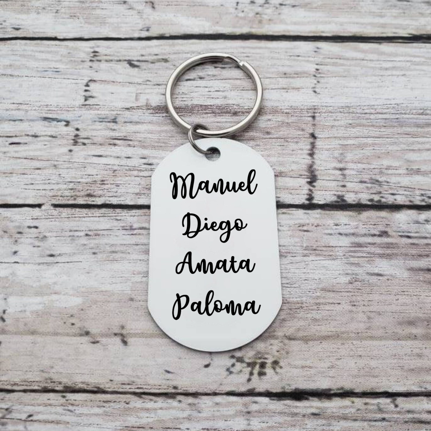 A mi abuela - Llavero 1-5 Nombres Personalizado LA MEJOR ABUELA-Jessemade ES