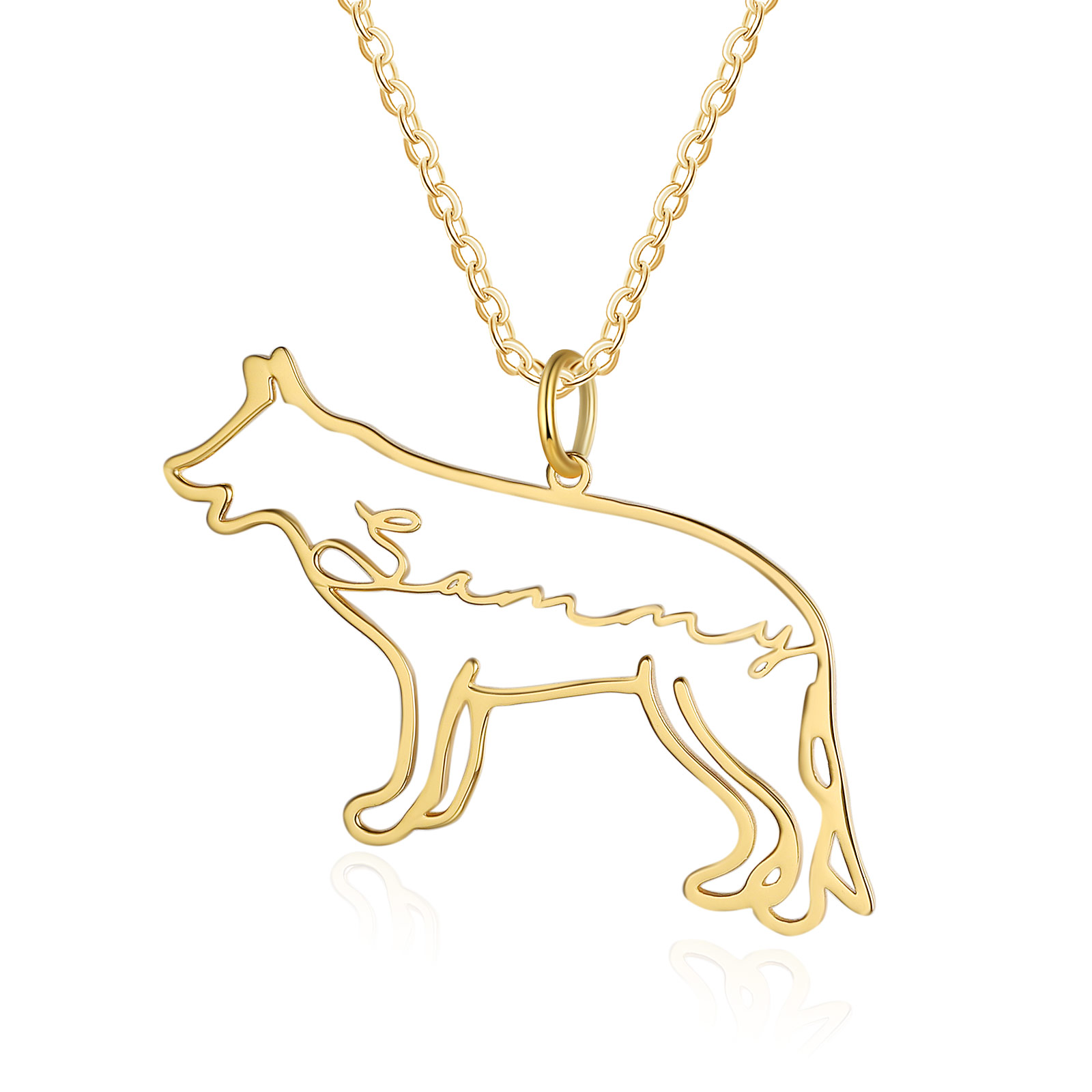 Collar de Perro con 1 Nombre Personalizado