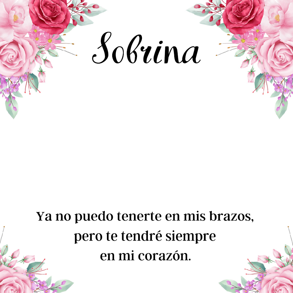 Una tarjeta-A mi sobrina-Jessemade ES