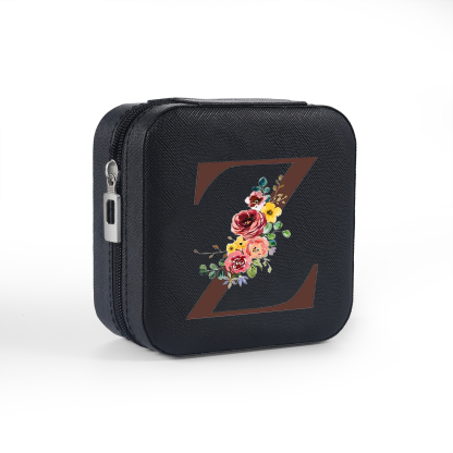 Caja de regalo para joya personalizada con letra-Jessemade ES