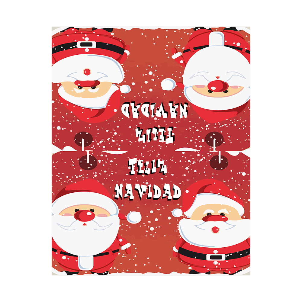 Regalo gratuito Una tarjeta FELIZ NAVIDAD