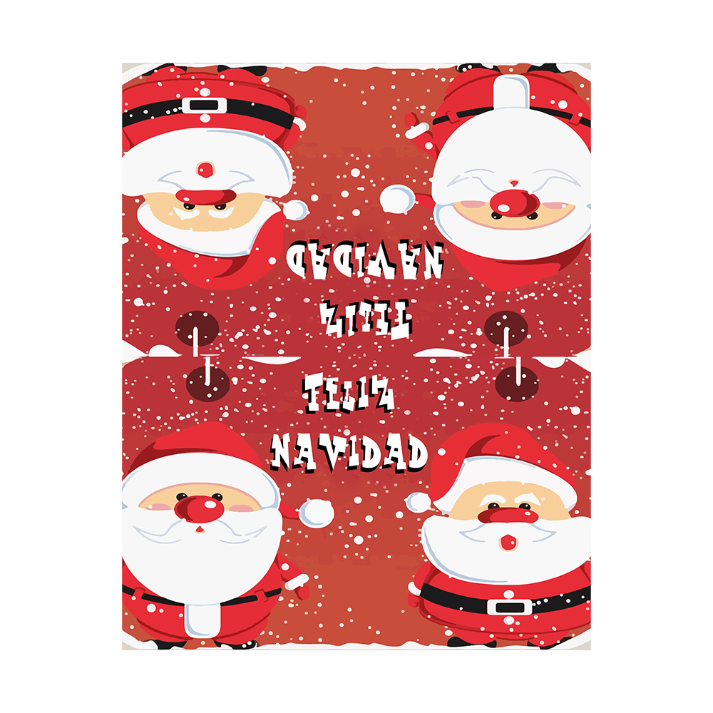 Regalo gratuito Una tarjeta FELIZ NAVIDAD