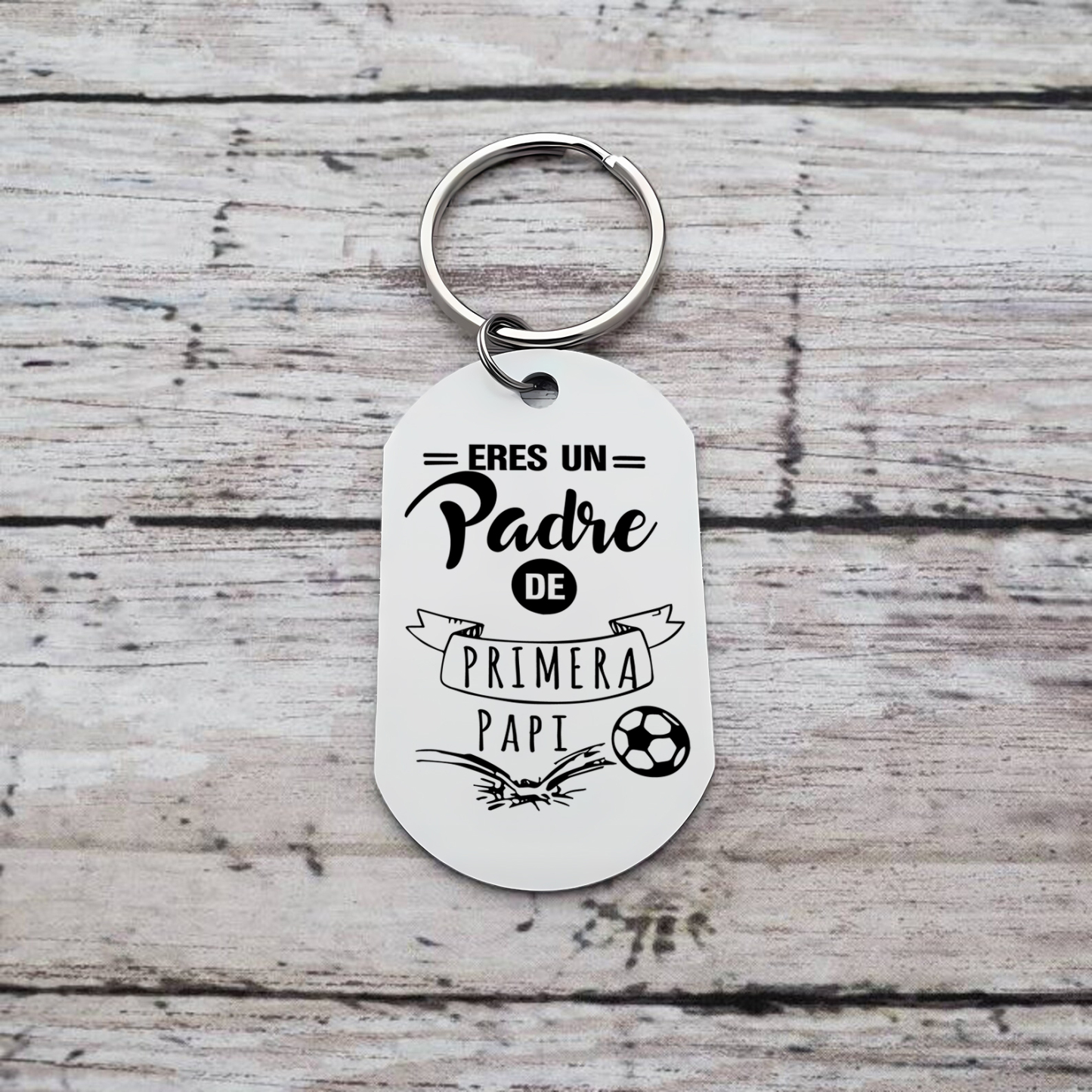 A mi papá-Llavero Personalizado ERES UN PADRE DE PRIMERA... 1 Nombre-Jessemade ES