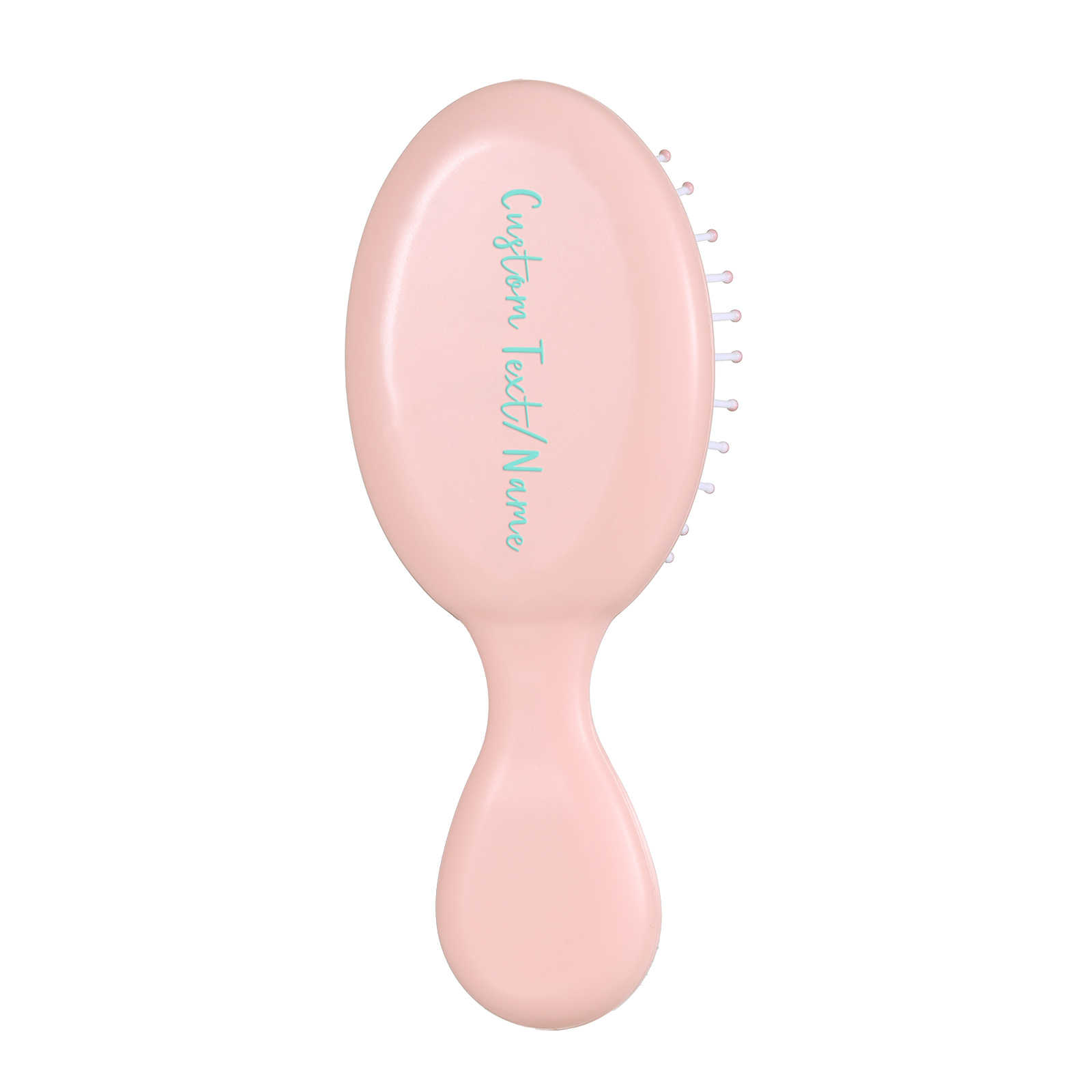 Accesorios peine colorido para mujer con texto personalizado