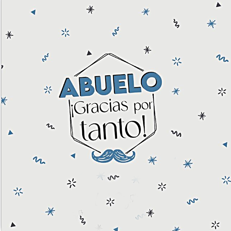 Una tarjeta-A mi abuelo