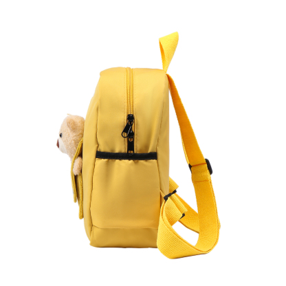 Mochilas escolares para los niños con peluche de oso con nombre personalizado bordado