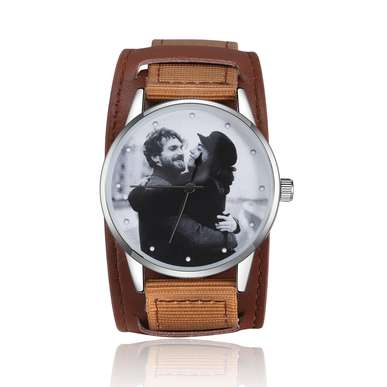 Reloj con 1 foto personalizada