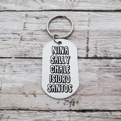 A mi abuelo-Llavero ERES UN ABUELO FABULOSO personalizado con 1-5 nombres-Jessemade ES