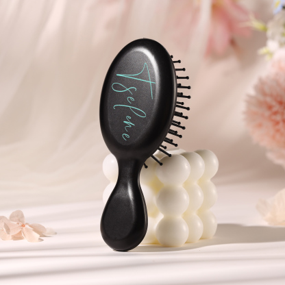 Accesorios peine colorido para mujer con texto personalizado