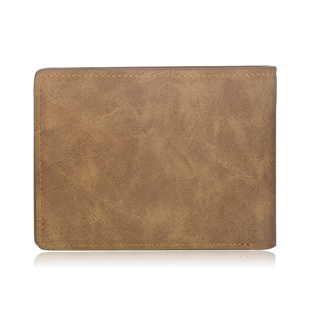 Cartera, billetera con 1 foto y 3 textos personalizados, monedero clásico para hombre