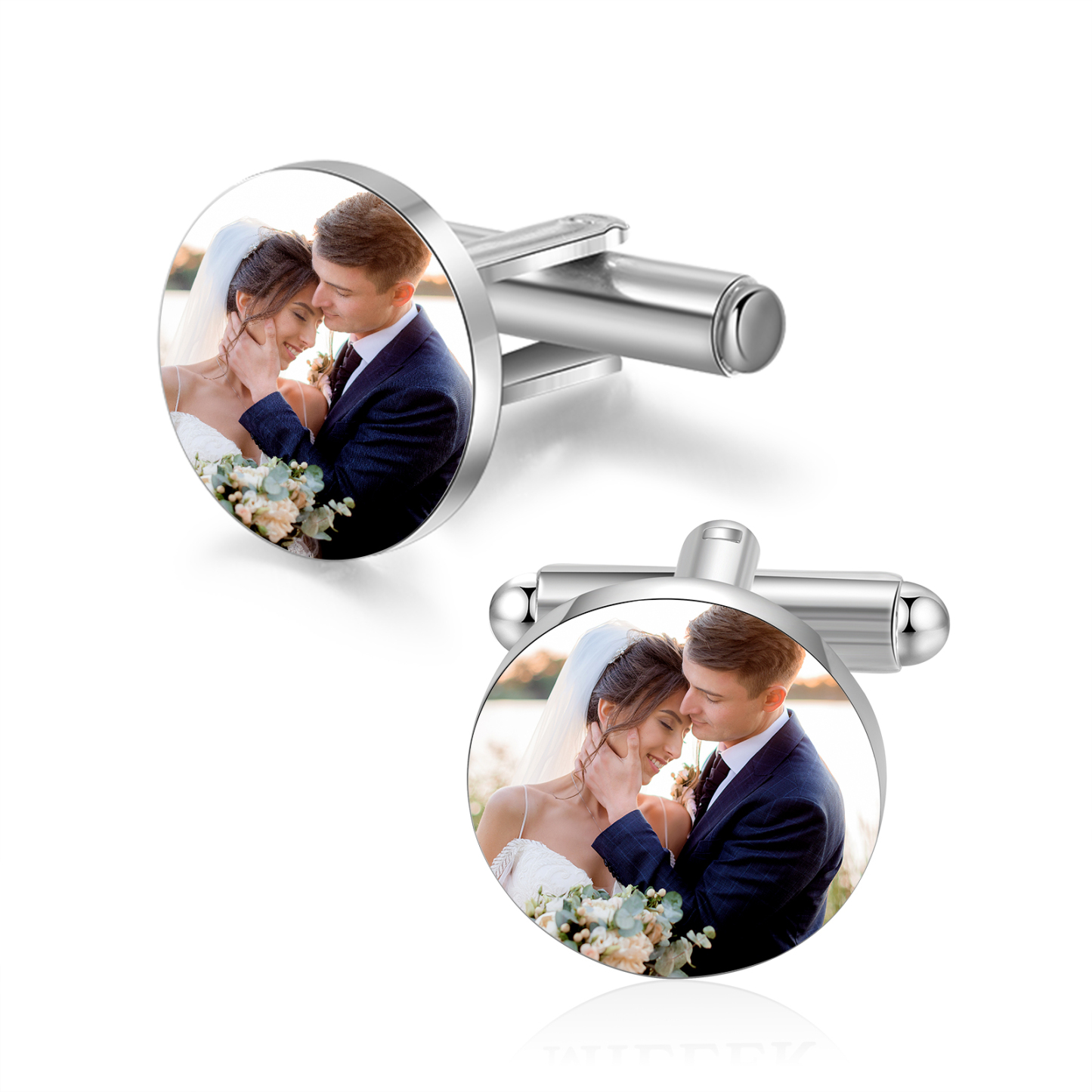 Gemelos con foto personalizada-Jessemade ES