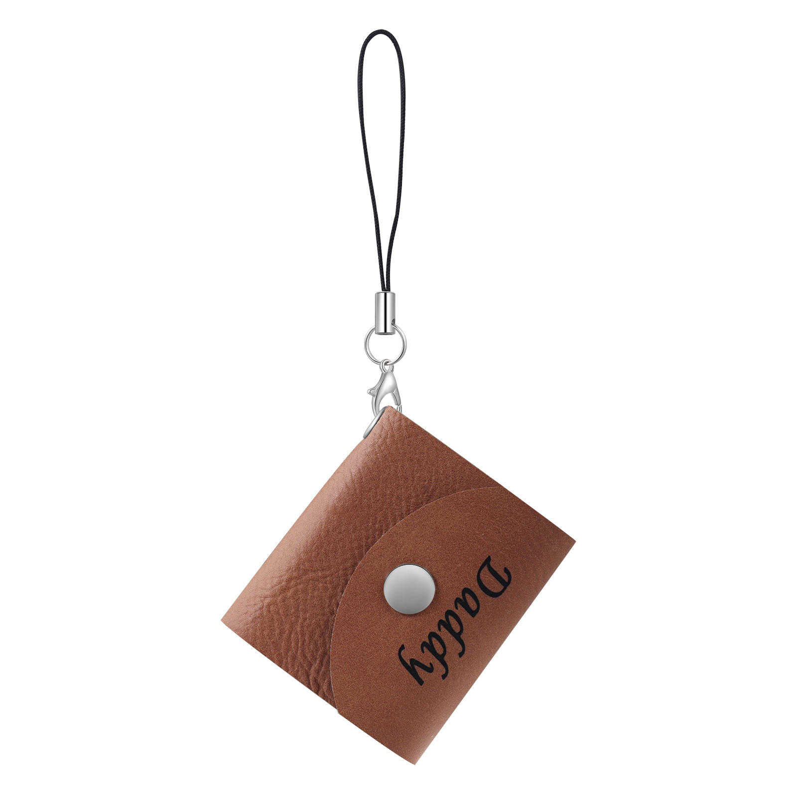 Llavero mini álbum para cinco fotos 1 nombre personalizado-Jessemade ES