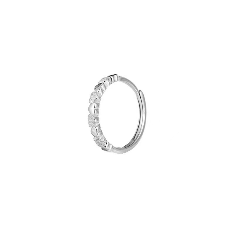 Anillo ajustable de corazón