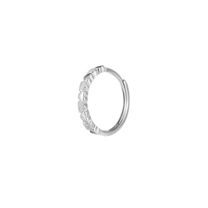 Anillo ajustable de corazón