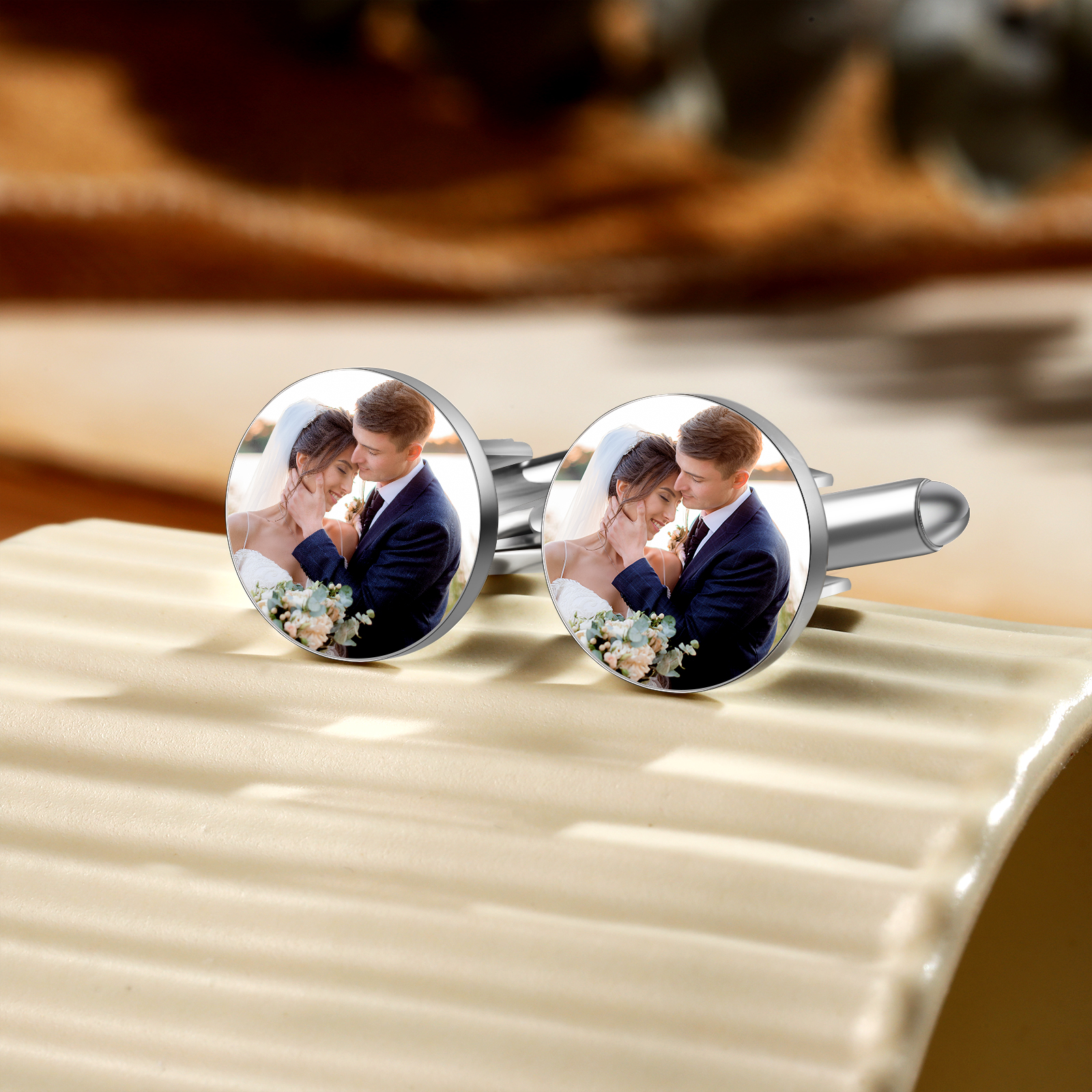 Gemelos con foto personalizada-Jessemade ES