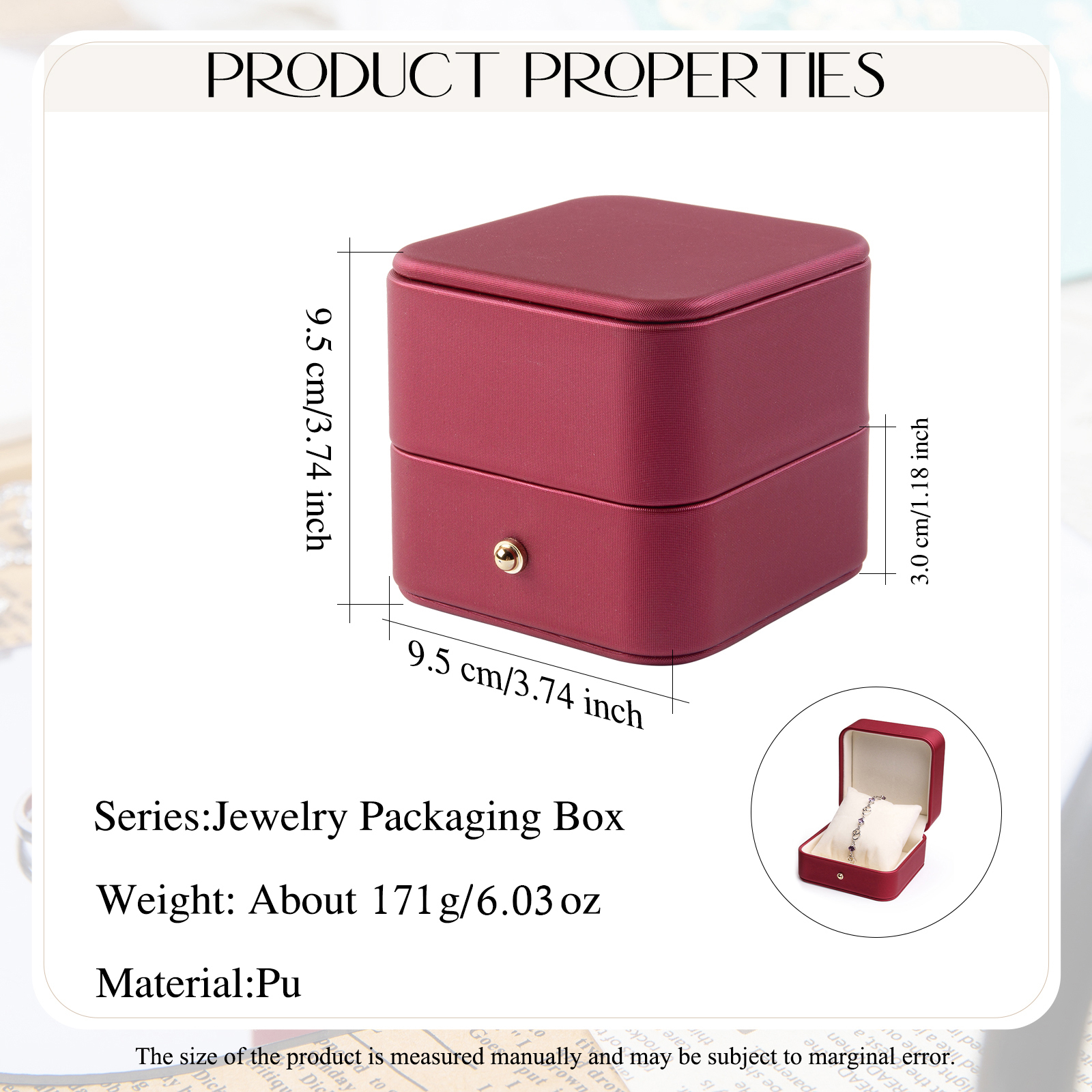 Caja de regalo Caja de joya-Jessemade ES