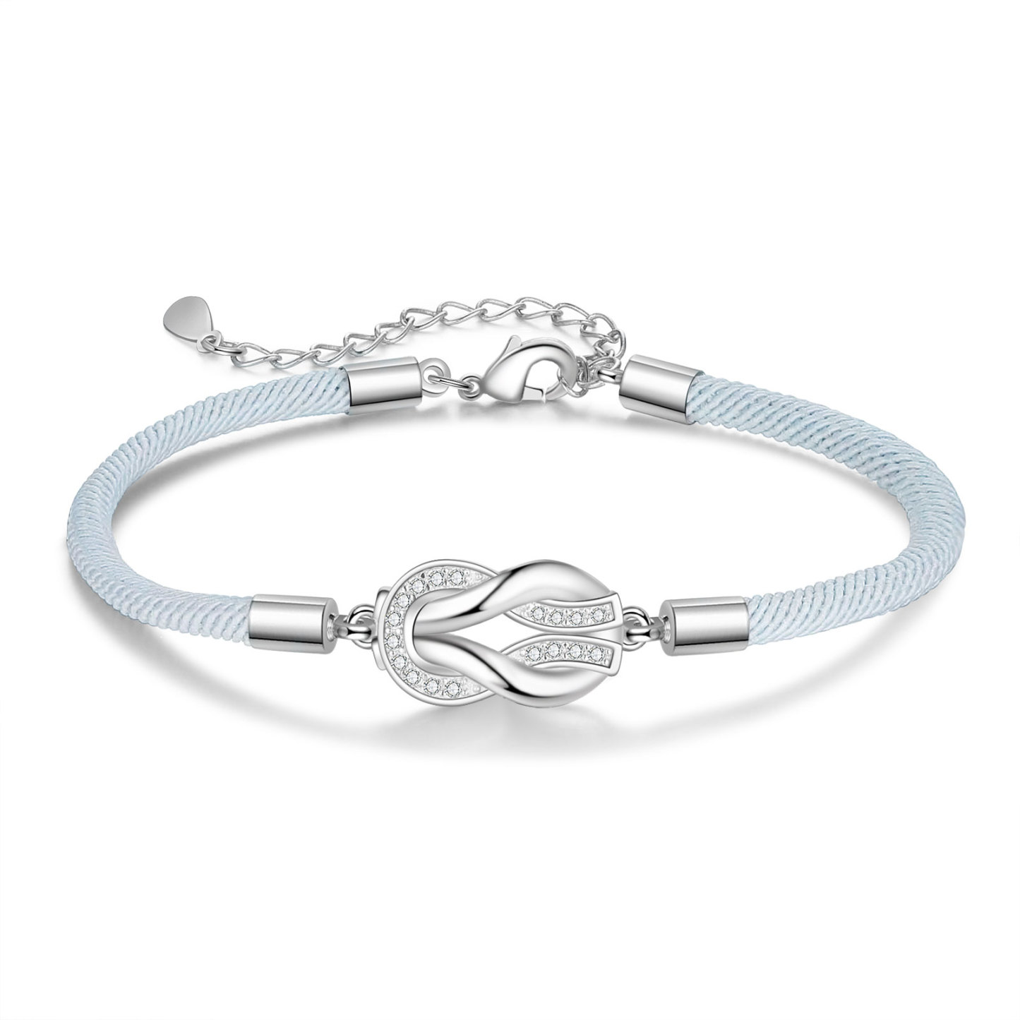 Pulsera para mujer personalizada con 2 nombres nudo infinito-Jessemade ES