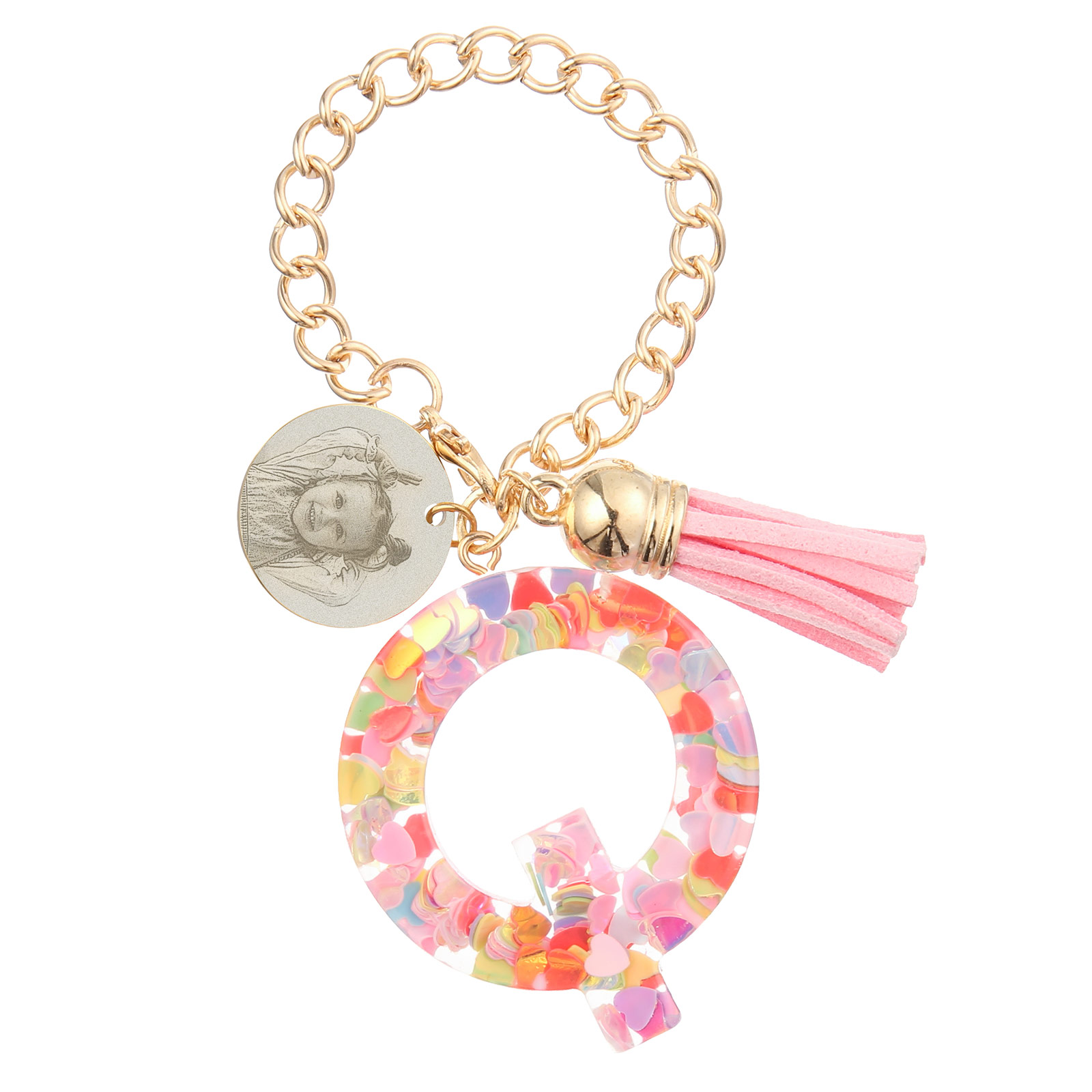 Etiqueta/Llavero con foto personalizada para mochila, botella