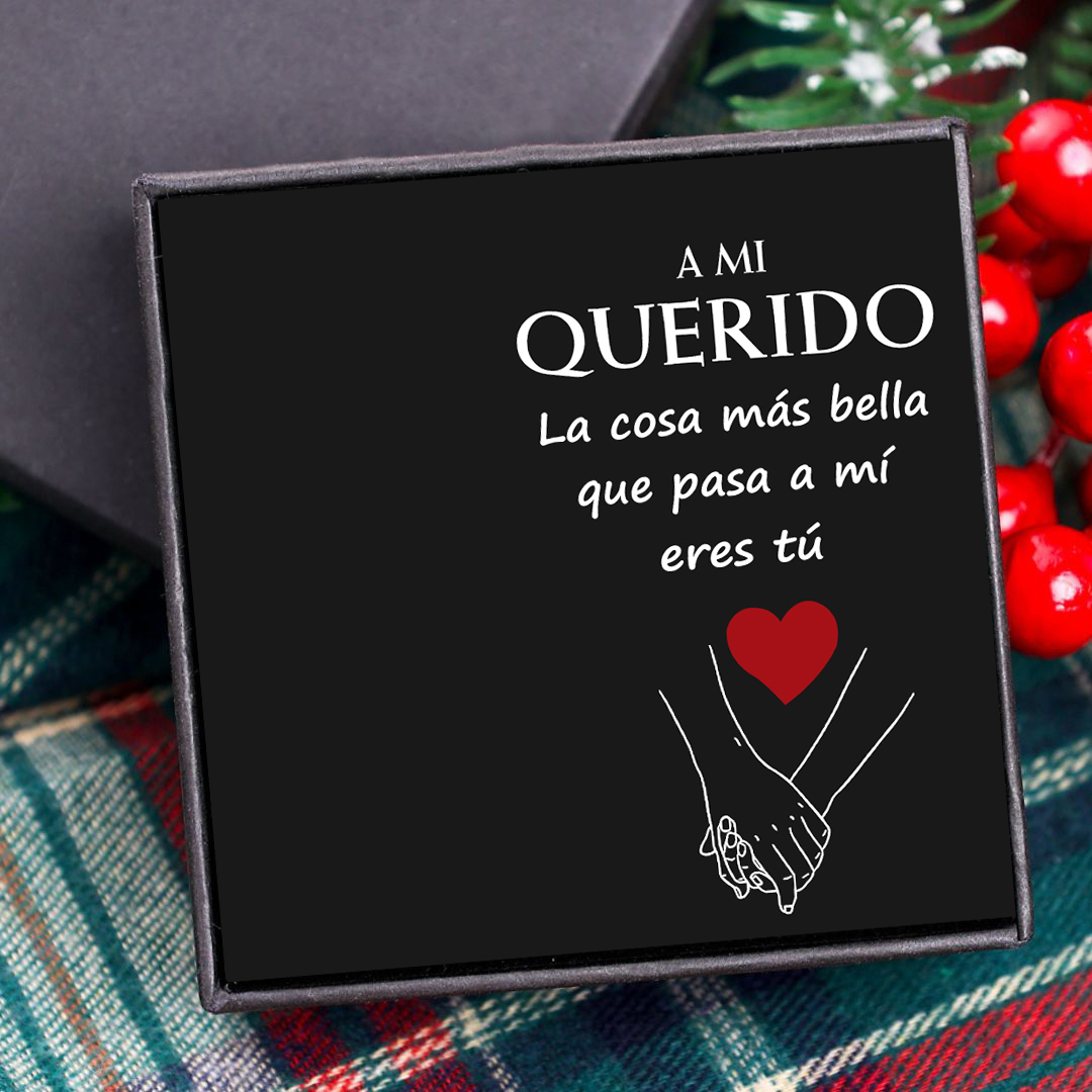 Una tarjeta-A mi querido manos cogidas-Jessemade ES