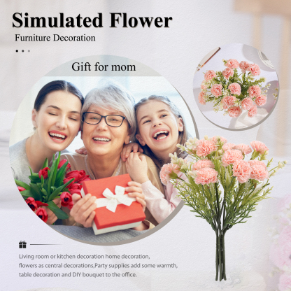 Ramo de flores artificiales decorativas-Jessemade ES