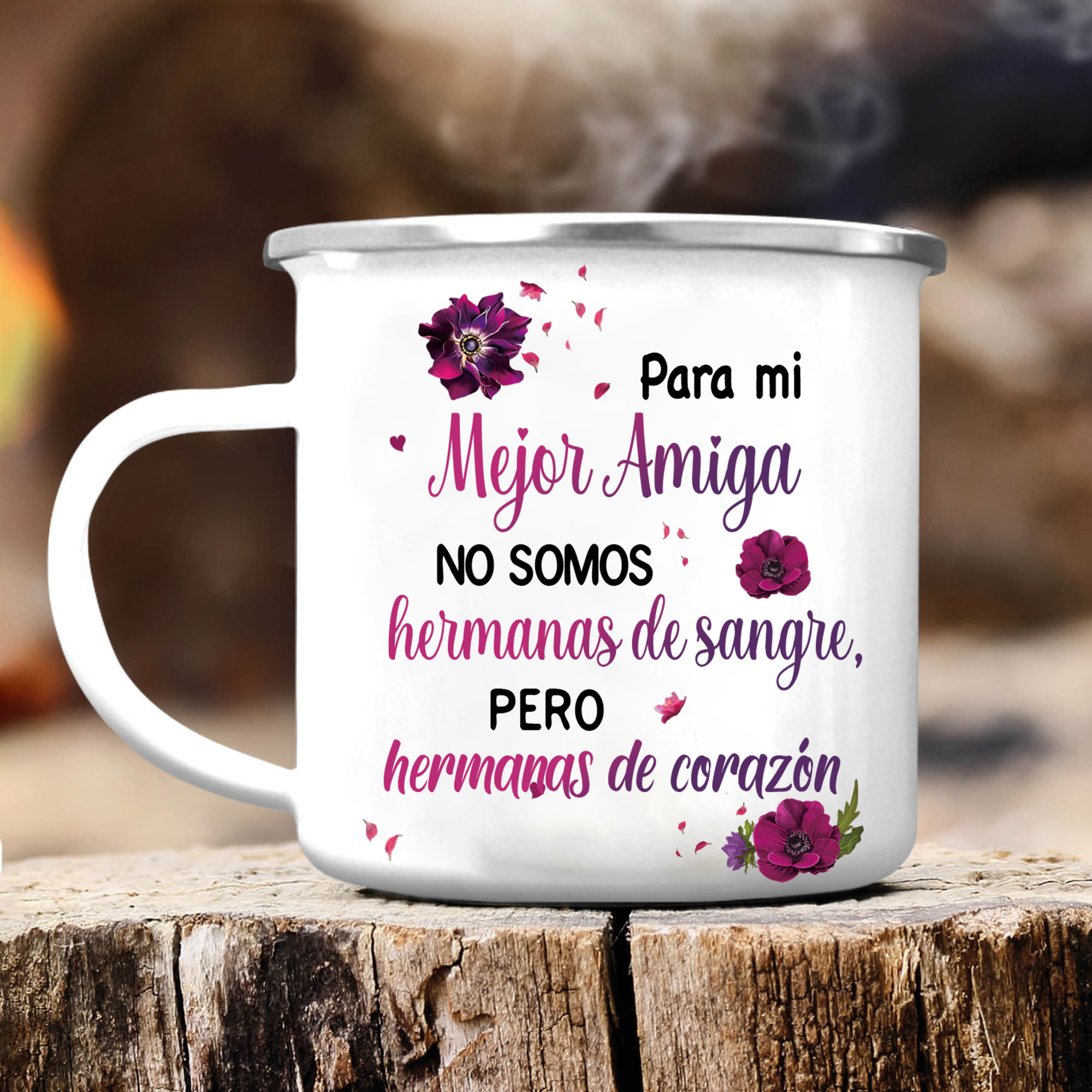 Taza para amigas pinky swear 2 nombres personalizados-Jessemade ES