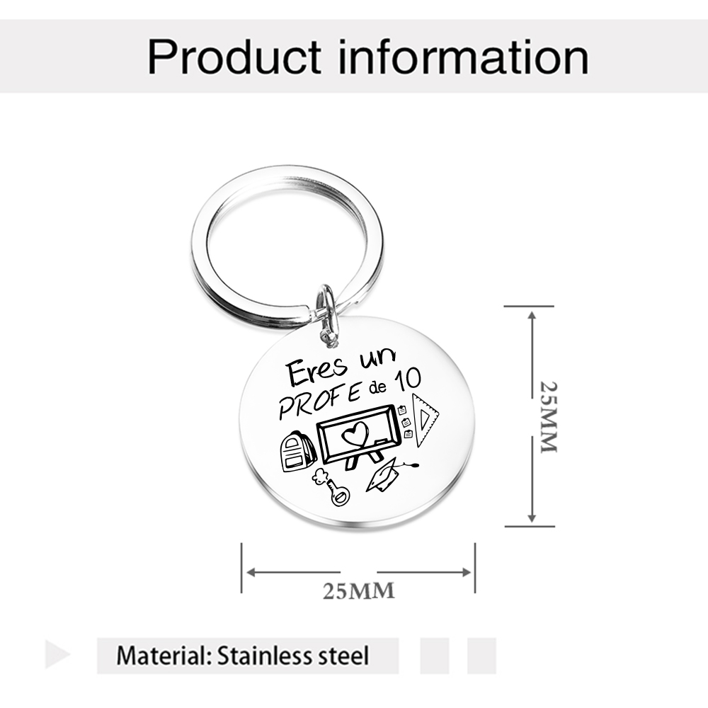 Llavero eres un profe de 10-Jessemade ES