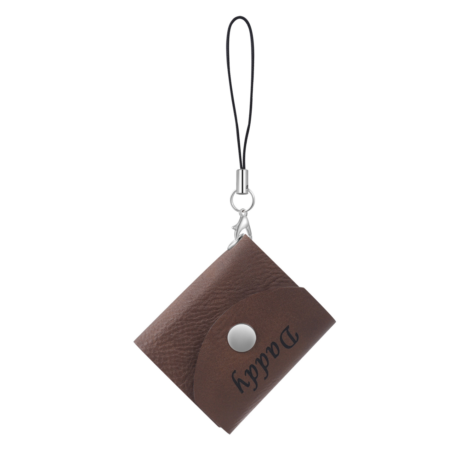 Llavero mini álbum para cinco fotos 1 nombre personalizado-Jessemade ES