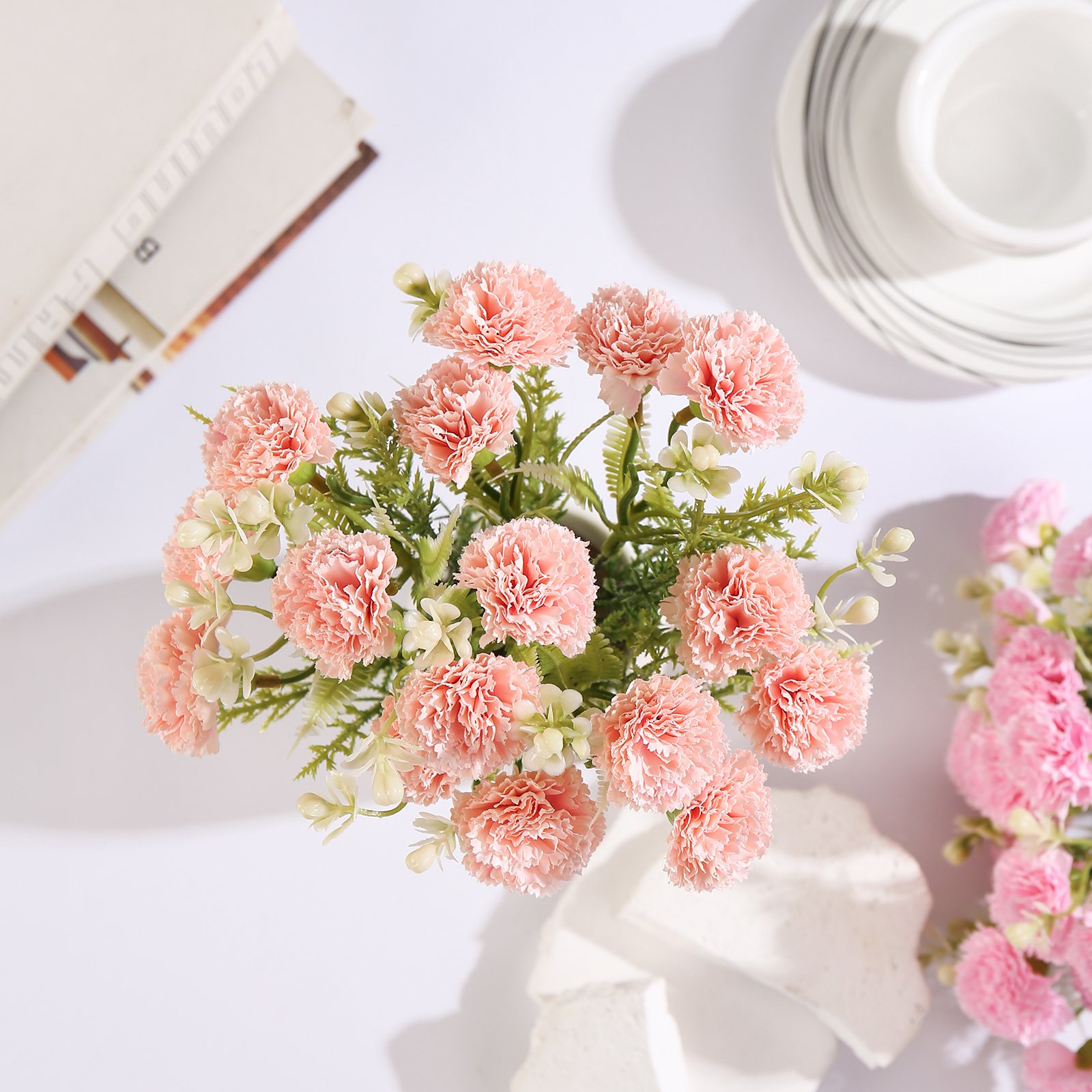Ramo de flores artificiales decorativas-Jessemade ES